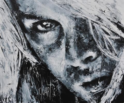 Brigitte, tableau de Philippe Cloart