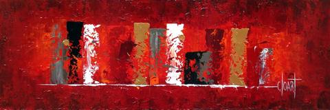 New York Shipman, tableau abstrait de Philippe Cloart