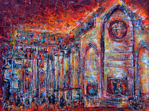 La Treille, tableau de Philippe Cloart